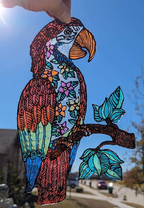 Parrot Suncatcher