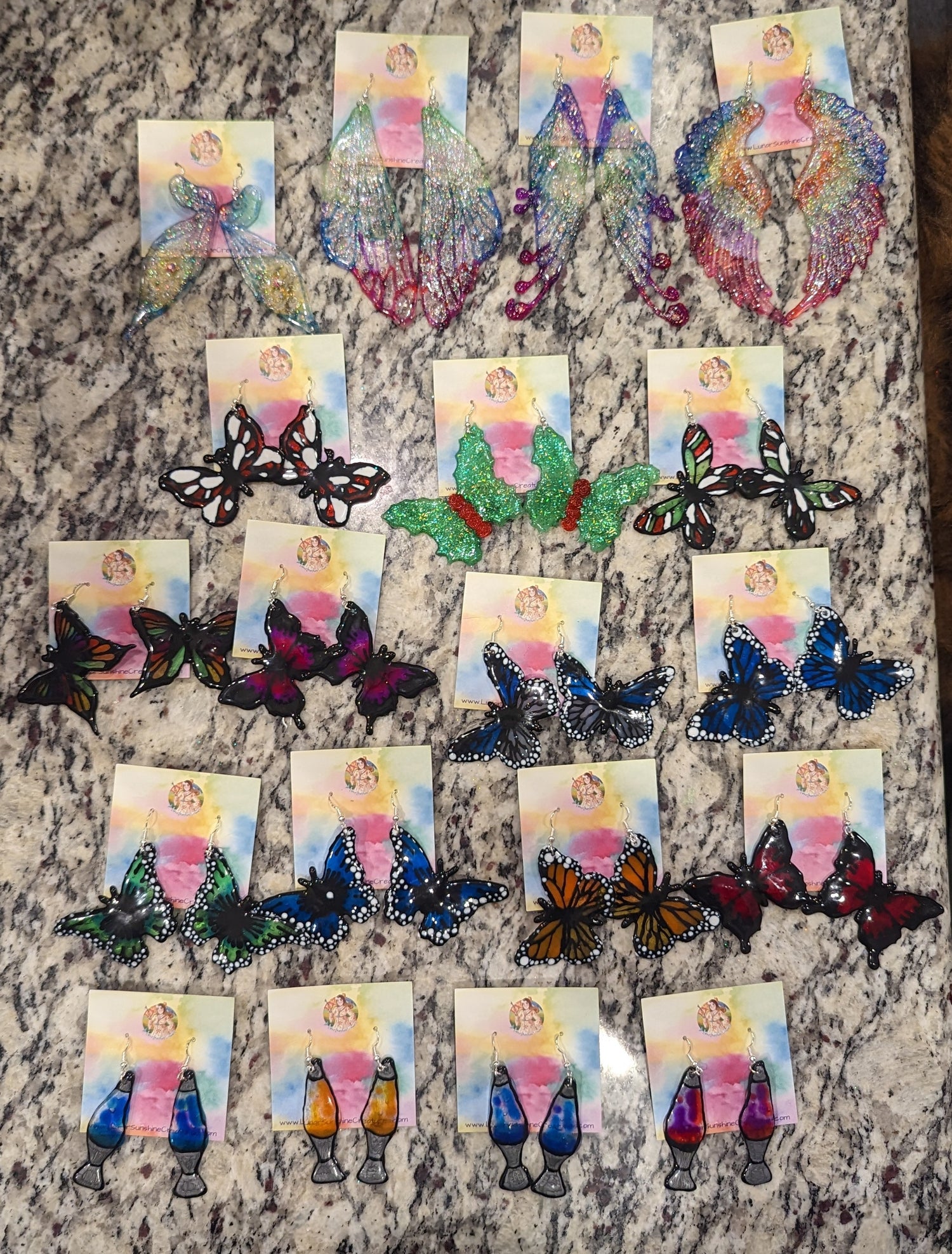 Earrings and other Jewelry